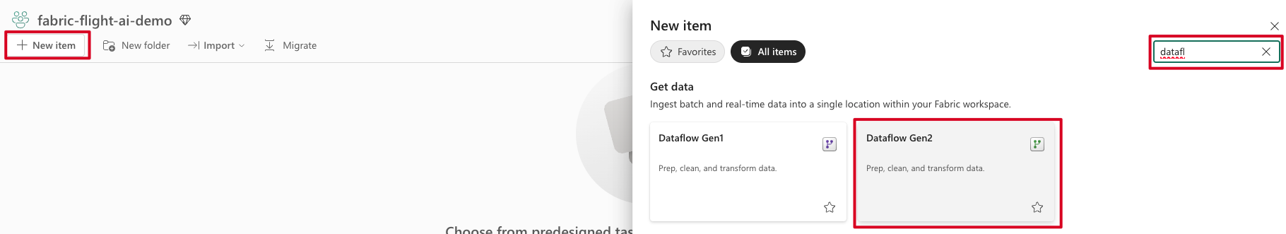 Create Dataflow Gen2
